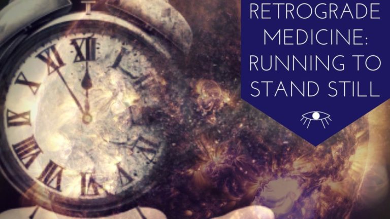 Retrogrode Medicine Running to Stand Still