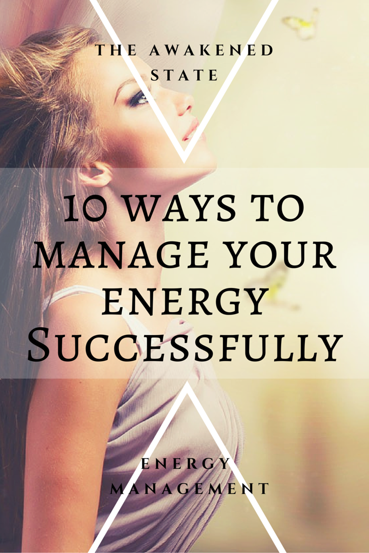 manage your energy successfully