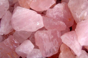 rose quartz crystal