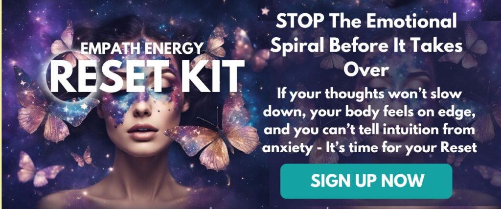 Empath Reset kit - Stop the mental Spirals and Find Relief with your Empath Energy Reset