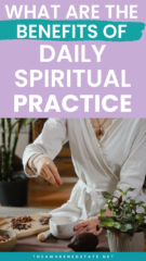 benefits of spiritual practice