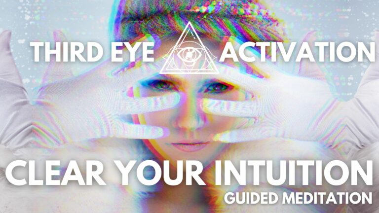 third eye Chakra intuition clearing meditation