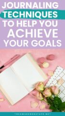 journaling techniques to achieve your goals easier