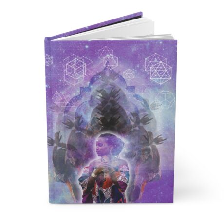 Third Eye Perspective Hardcover Journal Matte A5, Cosmic Art Journal, Spiritual Journal, Energy Healing, Mystical Journal - Image 3