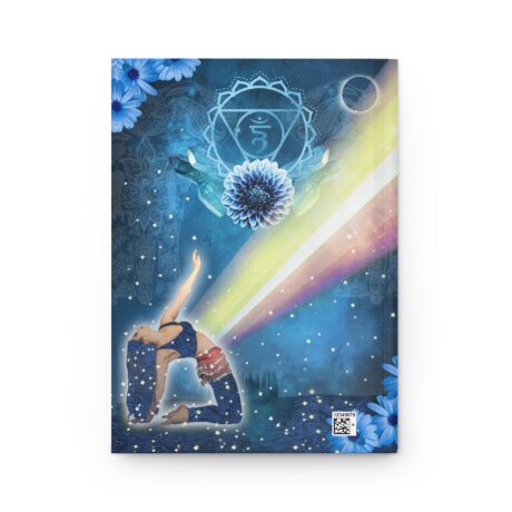 Throat Chakra Empowerment Hardcover Matte Journal, Spiritual Gift chakra gift Spiritual Journal Energy healing Journal Energy Work - Image 2