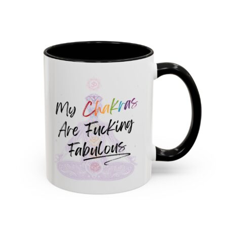Chakra Fabulous Coffee Mug, 11oz, Spiritual Gift, Funny Mug, New age Gift, Chakra Mug, Energy Healer Gift, Reiki Mug, - Image 2