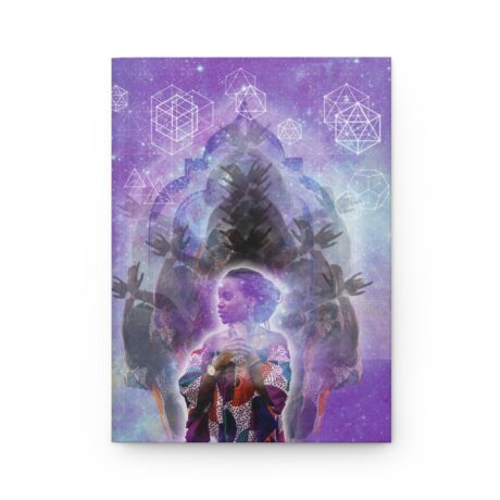Third Eye Perspective Hardcover Journal Matte A5, Cosmic Art Journal, Spiritual Journal, Energy Healing, Mystical Journal