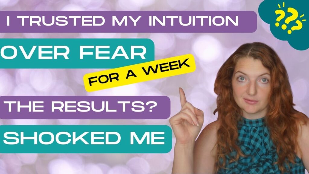 fear vs intuition