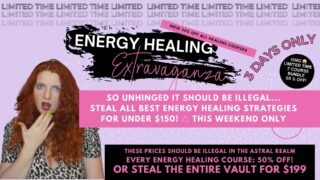 black friday energy healer extravaganza