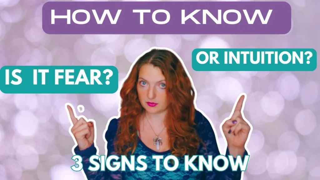 Is it intuition or fear?