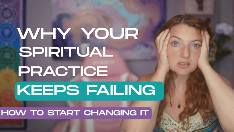 how to get consistent with your spiritual practice